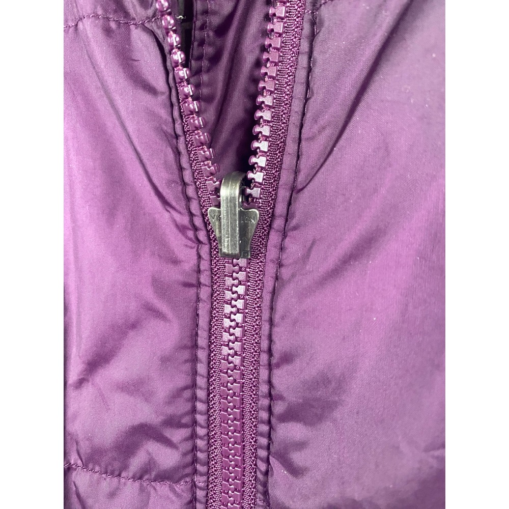 Columbia Womens Thermal Coil Insulated Puffer Jacket Purple Full Zip Medium - Picture 4 of 9